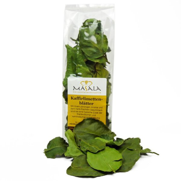 Kaffirlimettenblätter Tüte 10 Gramm