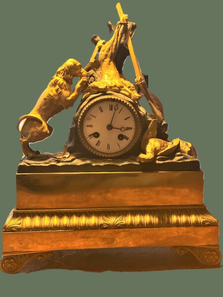 französische Jagdpendule