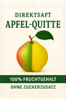Direktsaft aus Bio-Quitten und Äpfeln BiB 3,00