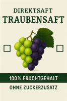 Direktsaft aus roten Biotrauben BiB 3,00
