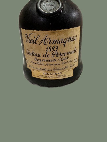 Armagnac Jahrgang 1893 Chateau de Percenade