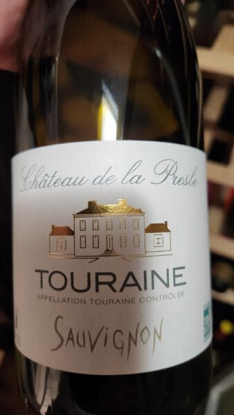 Sauvignon Touraine Chateau Presle