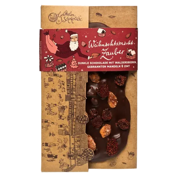 Weihnachtsmarkt-Zauber dunkle Schokolade Grundpreis 8,90 / 100g