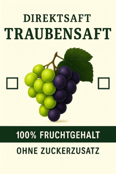 Direktsaft aus Nashi-Birnen, Äpfeln und Zitrone BiB 3,00