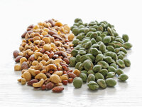 Erdnusskerne im Teigmantel lose