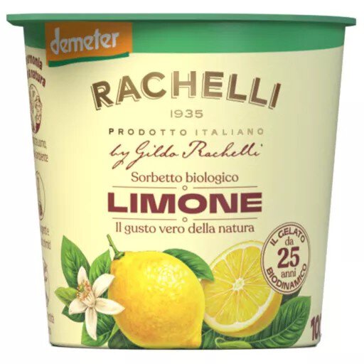 Zitronen-Sorbet Becher 125ml