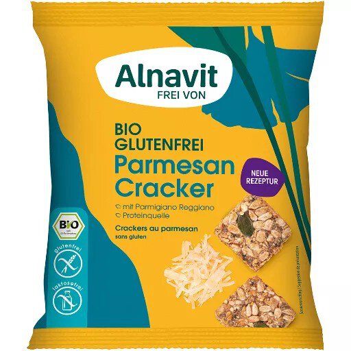 Parmesan Cracker, glutenfrei